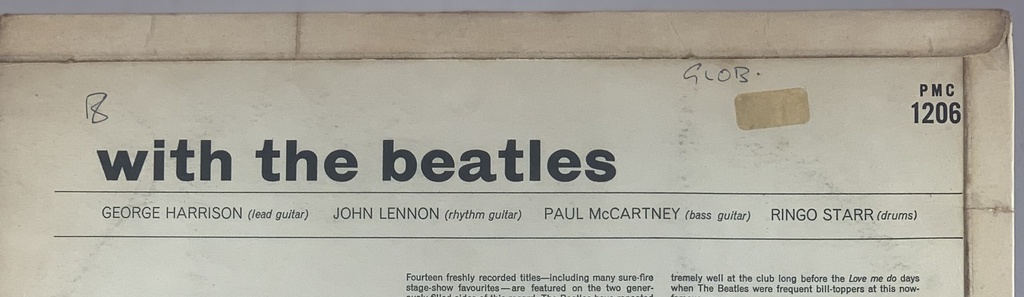 Beatles,The – With The Beatles [1ª edição UK] (LP usado) | Tracks Rio